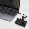 Qoltec 52274 Dock para SSD M.2 | NVMe | SATA | USB-C | DUAL 2 x 2TB