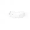 Alphacool Eiszapfen adaptador rotativo duplo a 45°, G1/4 macho para G1/4 fêmea, branco