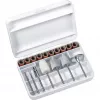 Aparelho de cuidado das unhas Beurer MP 52 — conjunto elétrico de manicure/pedicure, branco e violeta