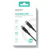 Cabo USB AUKEY CB-MCC102 1,8 m USB-C preto 480 Gbit/s