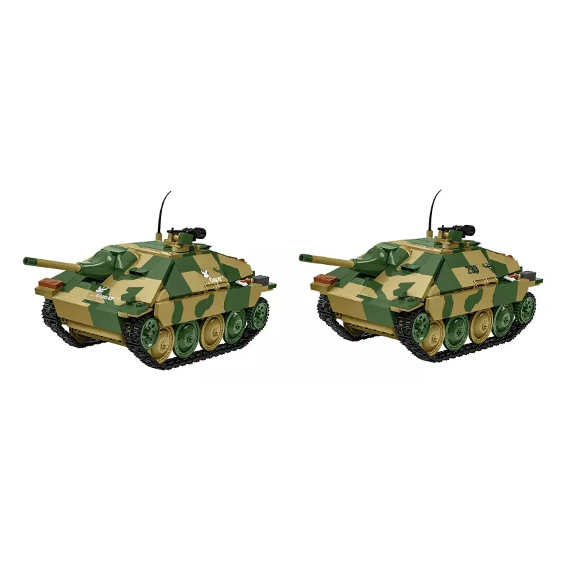 Conjunto de construção Cobi Blocks Jagdpanzer 38t Brave, 731 peças