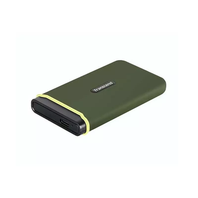 Transcend ESD380C - 1000 GB - USB Type-A para USB Type-C - 3.2 Gen 2 (3.1 Gen 2) - 2000 MB/s - proteção por palavra-passe - verde (TS1TESD380C)