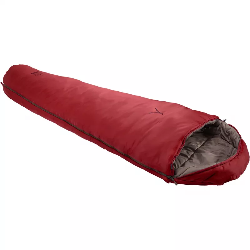 Saco-cama Grand Canyon KANSAS 190 vermelho — modelo leve para 3 estações