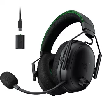 BlackShark V3 Pro para Xbox, Headset de gaming preto, ANC, dongle 2,4 GHz, Bluetooth, USB, jack 3,5 mm