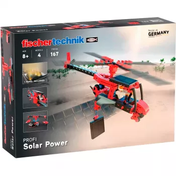 Conjunto de construção multierector Fischertechnik Solar Power 559882