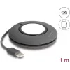 Estação de carregamento DeLOCK 83019 acessório para smart wearable cinzento branco silicone