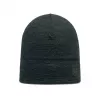 Gorro Buff Merino Lightweight Multistripes Forest — gorro Buff leve de lã merino, unissexo, verde-escuro, 125 g/m²
