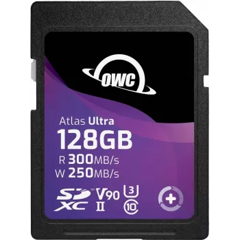 Memória flash OWC Atlas Ultra 128 GB SDXC UHS-II