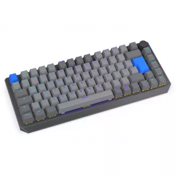 Teclado mecânico sem fios compacto 75% ENDORFY Thock V2 com interruptores amarelos, Layout DE