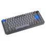 Teclado mecânico sem fios compacto 75% ENDORFY Thock V2 com interruptores amarelos, Layout DE