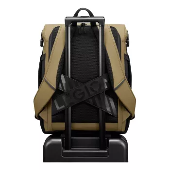 Mochila para portátil Lenovo GX41U39298 para portáteis de 40,6 cm (16 polegadas), nylon/poliéster, 25 L, preto/amarelo