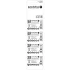 Pilha de lítio em botão everActive CR3032, 3V, 580 mAh, célula de botão, pack de 4
