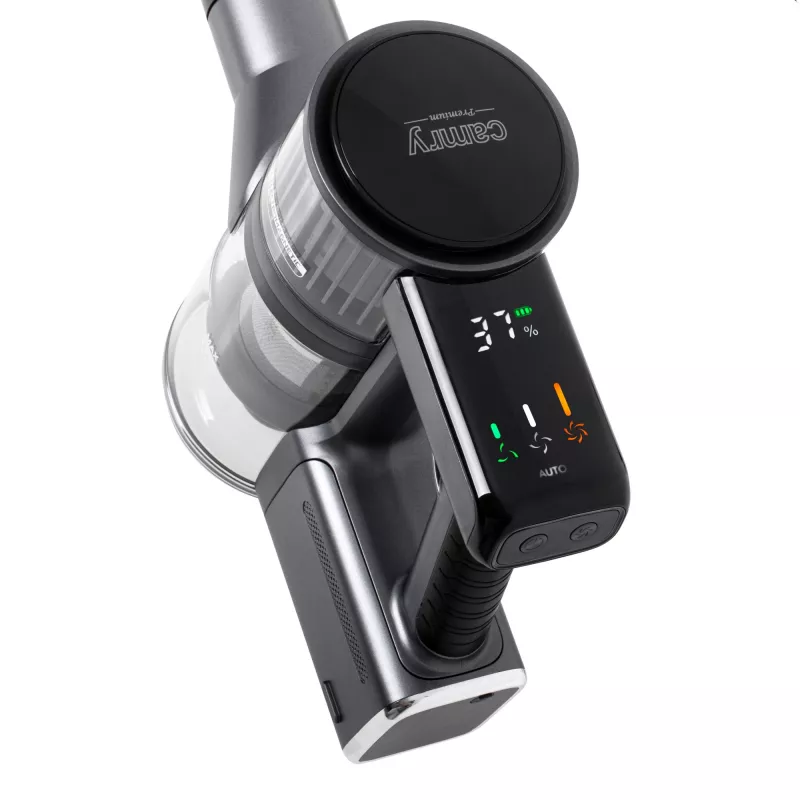 Aspirador de bateria Camry CR 7063 - PRO LED preto