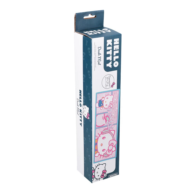 Tapete de secretária Paladone Hello Kitty – grande superfície macia para teclado e rato, base antiderrapante