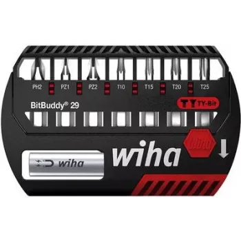 Conjunto de bits Wiha SB 7945TY-904 — 8 peças, bits de precisão para chave de fendas