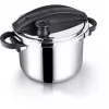 Panela de pressão Lamart LTDSD6 6 l Preta Aço inoxidável