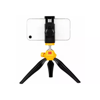 Tripé mini para smartphone Kodak KTP001 com disparador remoto Bluetooth