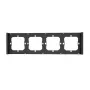 Moldura de montagem de parede para interruptor Sonoff M5-80 para design quádruplo M5-F4