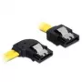 Cabo SATA macho/macho DeLOCK 0,7 m amarelo 82826