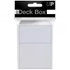 Caixa de cartas TCG UltraPro Pro 80+ branco