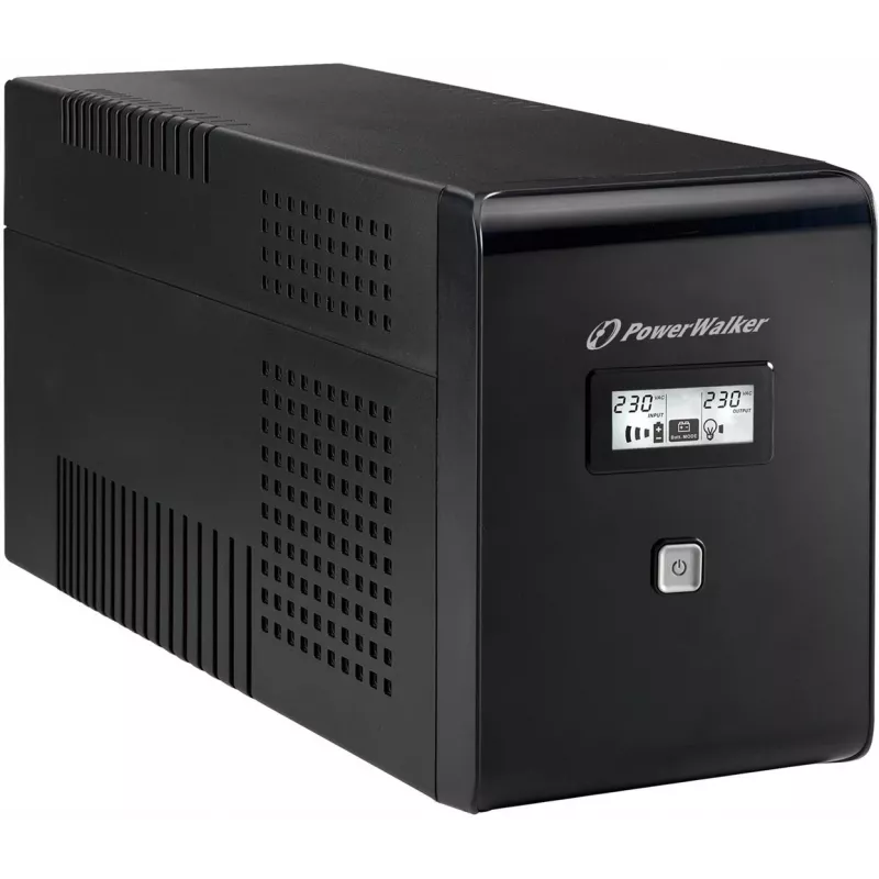 PowerWalker VI 2000 LCD 2 kVA 1200 W 2 saídas AC