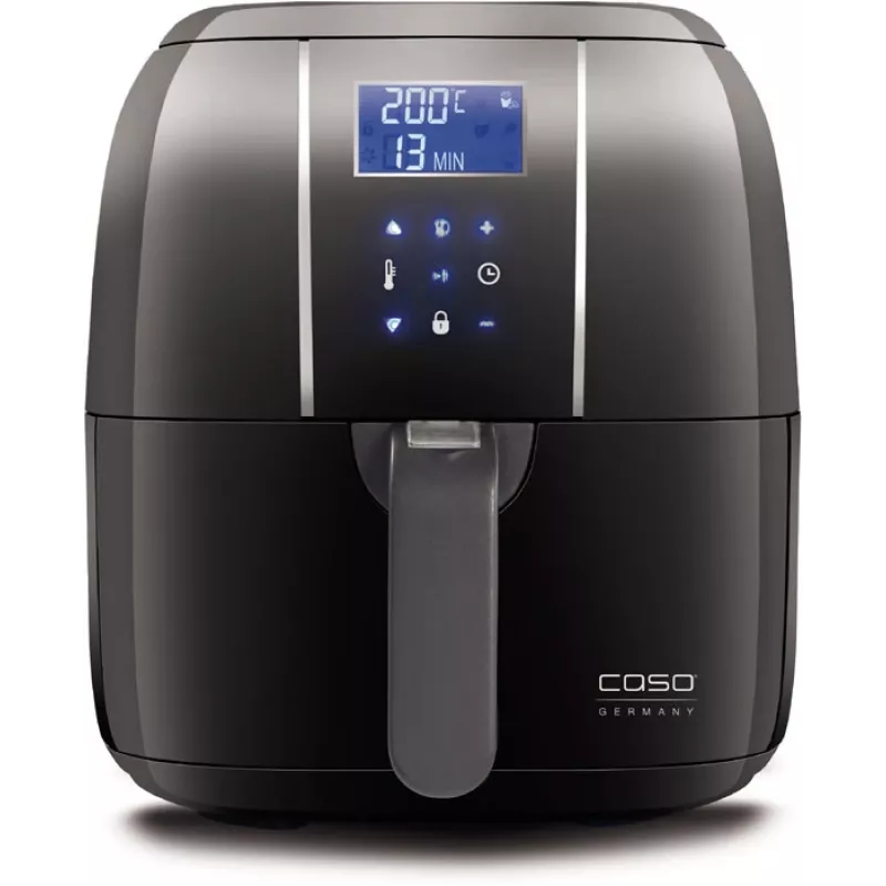 Caso | Fritadeira de ar quente | AF 200 | Potência 1400 W | Capacidade até 3 L | Tecnologia de ar quente | Preto
