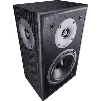 Coluna de estante Magnat Monitor S10 D preto, 2 vias, 100W (RMS 60W), 42–32000 Hz, 8 Ω, caixa MDF (par)