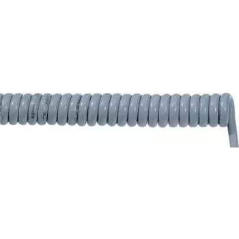 LAPP 73220320 cabo espiral UNITRONIC® SPIRAL LiF2Y11Y 100 mm / 400 mm 6 x 0,14 mm² cinzento 1 unid. (73220320)