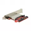 Leitor de cartões DeLOCK 91495 SATA interno preto vermelho prateado