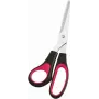 Tesoura de escritório WEDO 976 81 corte reto preto vermelho
