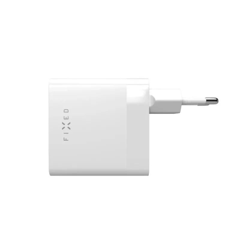Carregador FIXED FIXC65-2C-WH interior AC carregamento rápido 2x USB Type-C