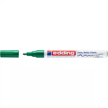 Marcador Edding 751 verde