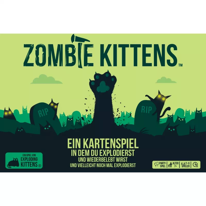 Zombie Kittens, Jogo de Cartas