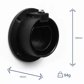 Akyga AK-SC-E01 Wall Holder for Type 2 EV Charging Connector