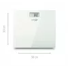 Ecomed by Medisana PS-72E Balança de Banho – 150 kg, Plataforma de Vidro, Branco