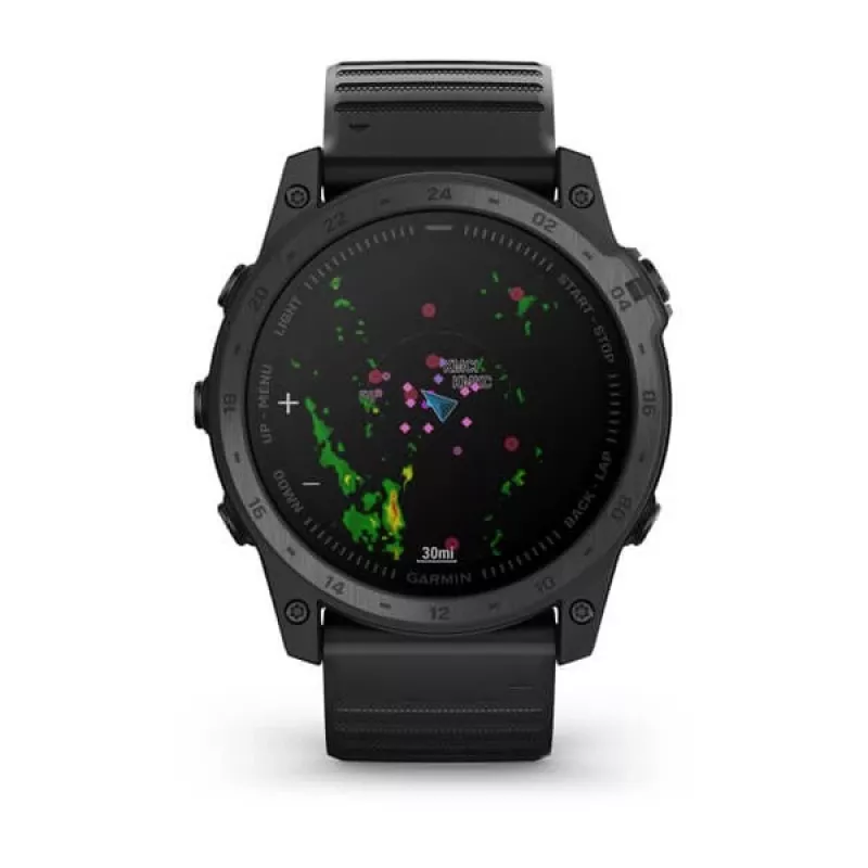 Garmin tactix 7 Standard Edition 010-02704-01 smartwatch GPS, 51 mm, ecrã de 3,56 cm (1,4"), polímero reforçado com fibra, bracelete de silicone, preto