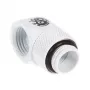 Bitspower BP-DW90R adaptador rotativo de 90° G1/4 macho para G1/4 fêmea, branco