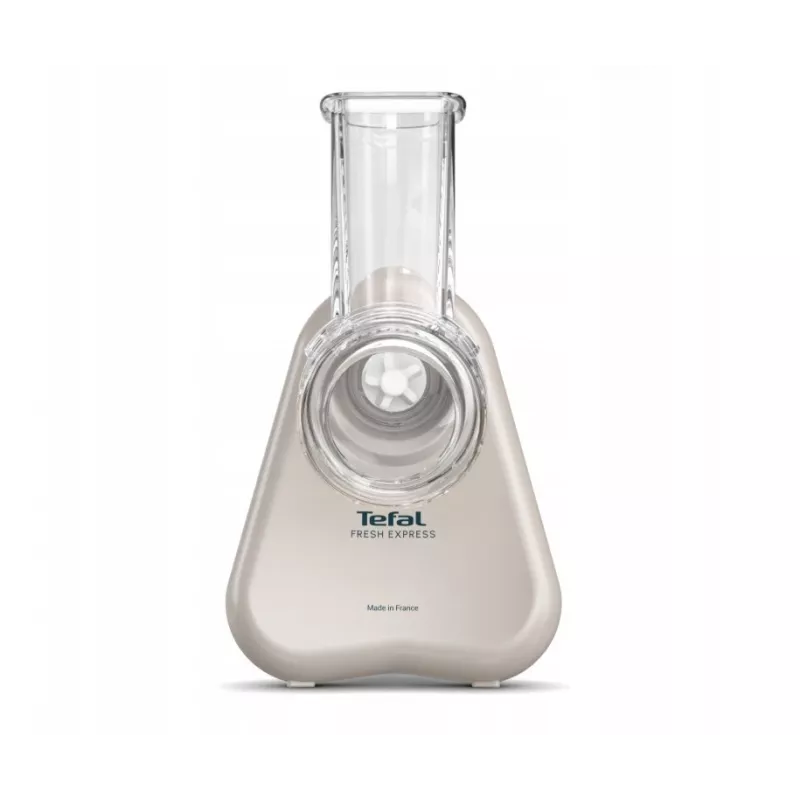 Cortador de legumes elétrico Tefal Fresh Express DN853BE0 — 150 W, 3 discos intercambiáveis, 1 velocidade, creme