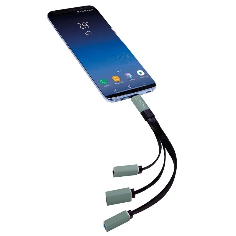 Hub USB-C 3.1 3 portas