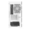 Caixa Micro-ATX Montech AIR 100 ARGB com quatro ventoinhas ARGB pré-instaladas, design ultra-minimalista, painel frontal em malha fina, elevado fluxo de ar, lateral única
