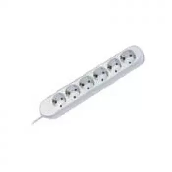 Régua de tomadas Bachmann 381.246K 6 tomadas AC branco