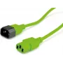 Roline - cabo de alimentação - IEC 60320 C14 para IEC 60320 C13 - AC 250 V - 10 A - 1,8 m - moldado - verde