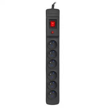 Armac M6/25/CZ unidade de distribuição de energia (PDU) 6 saídas AC preto
