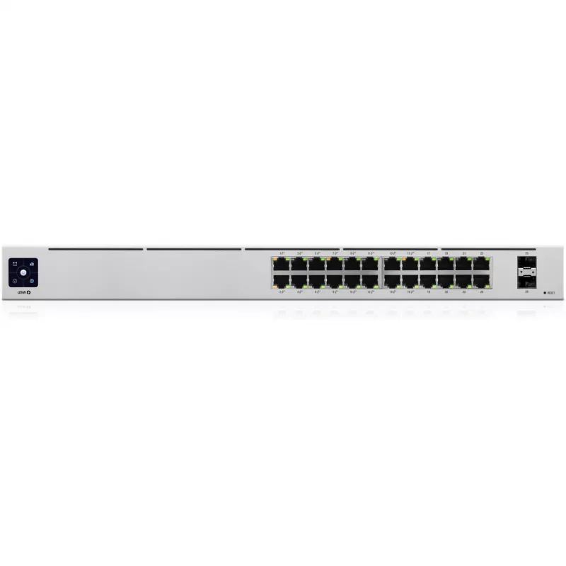 Ubiquiti Networks UniFi USW-24 gerido L2 Gigabit Ethernet (10/100/1000) Non Power Over Ethernet (PoE) montagem em rack