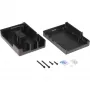 caixa de alumínio para Raspberry Pi 4 B (preto (mate))