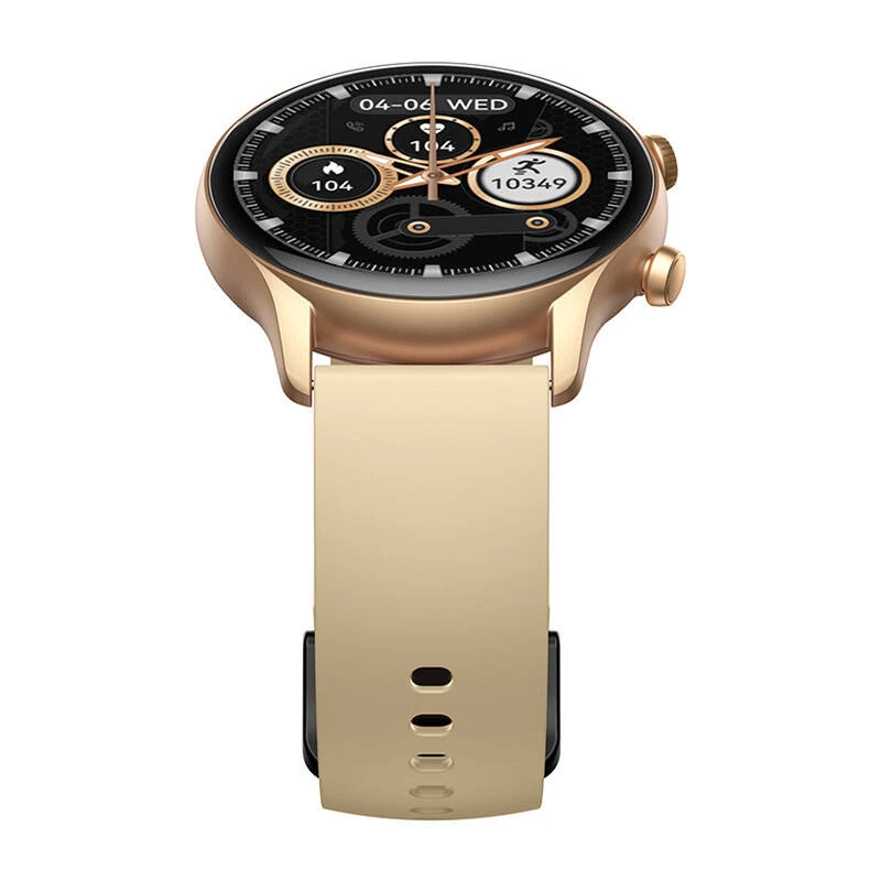 Zeblaze Btalk 3 Plus smartwatch, dourado