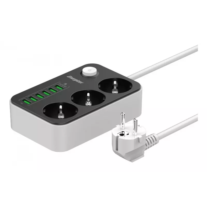 Powerbank portátil Energizer EPB2500W01EU 2500 mAh saída USB carregador compacto