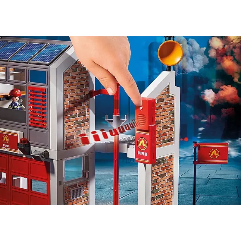 Conjunto de figuras Grande Quartel de Bombeiros 9462