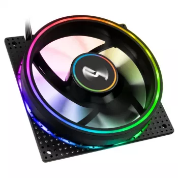 Ventoinha Cryorig Crona S 120 mm preta — 400–1700 RPM, 16,5–29,7 dB, 60.6 CFM, 2.65 mmH₂O
