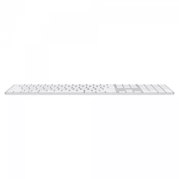 Teclado Apple Magic universal USB + Bluetooth QWERTY US English branco MXK73LB/A
